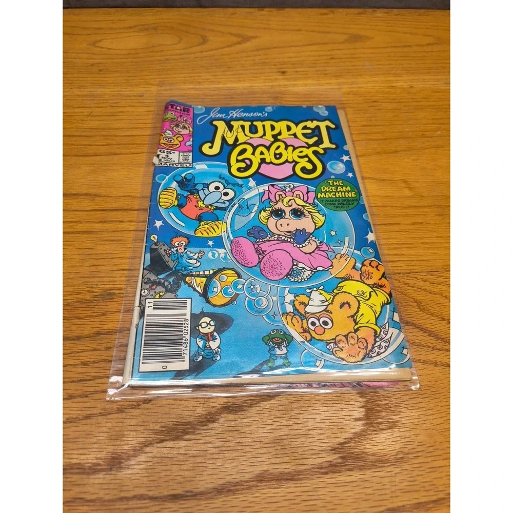 Vintage 1985‎ Marvel Comics Muppet Babies #4 VF  The Dream Machine
